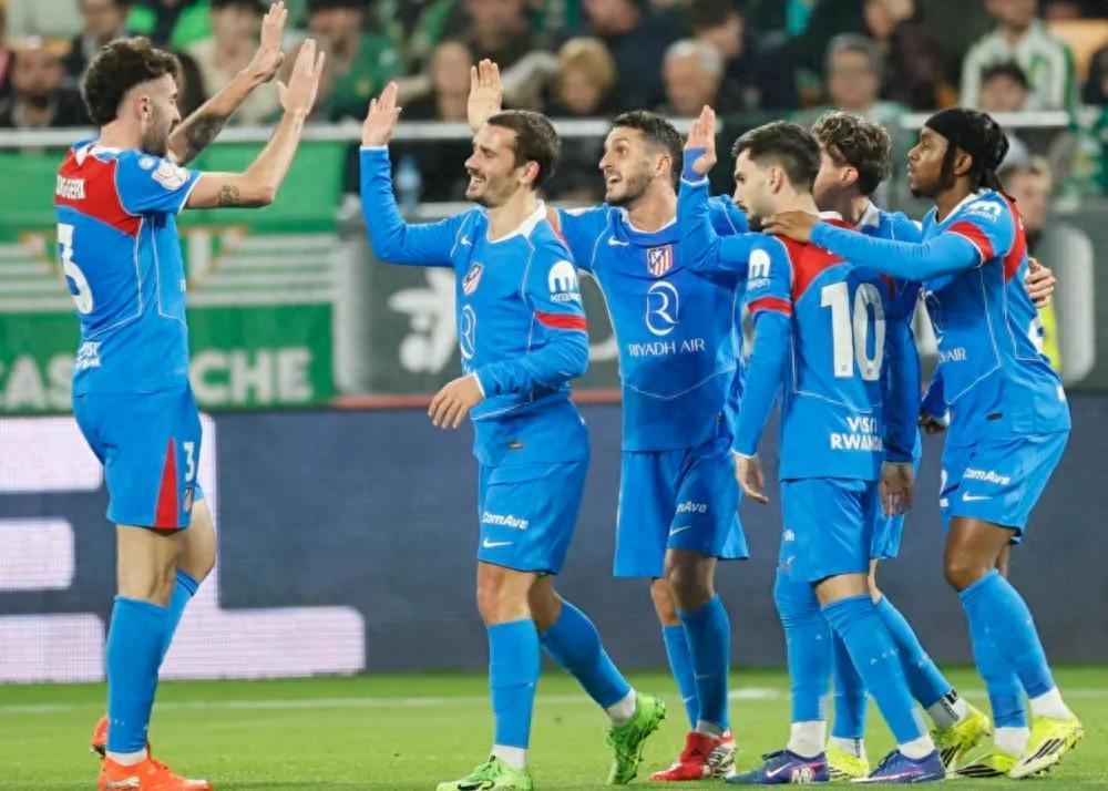 开云体育官方app-马竞5-0横扫贝蒂斯，创队史新纪录，佩莱格里尼耻辱离场